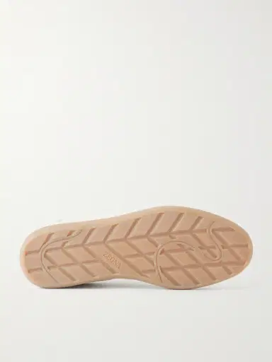 Zegna 232 Leather-Trimmed Suede Sneakers - Men | Thumbnail 3 Zegna 232 Leather-Trimmed Suede Sneakers - Men | Thumbnail 3