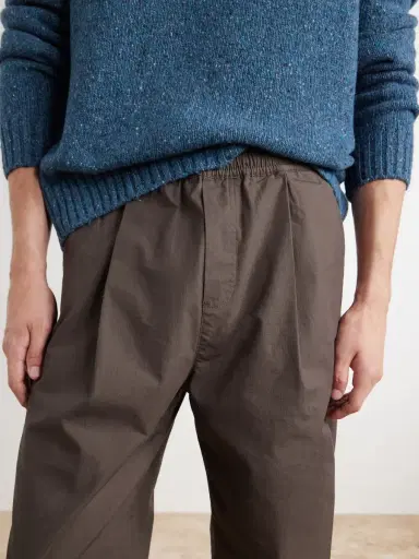 Folk Straight-Leg Pleated Cotton-Blend Ripstop Trousers - Men | Thumbnail 5 Folk Straight-Leg Pleated Cotton-Blend Ripstop Trousers - Men | Thumbnail 5