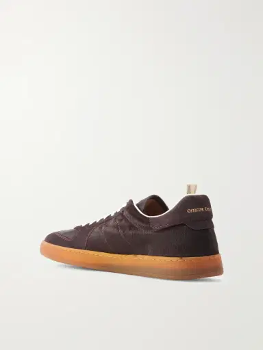 Officine Creative Militia 002 Suede-Trimmed Calf Hair Snakers - Men | Thumbnail 4 Officine Creative Militia 002 Suede-Trimmed Calf Hair Snakers - Men | Thumbnail 4