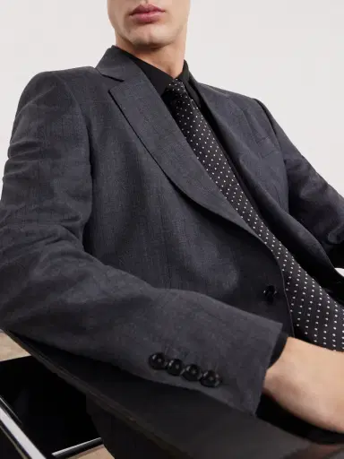 Dolce & Gabbana Pinstriped Virgin Wool Blazer - Men | Thumbnail 5 Dolce & Gabbana Pinstriped Virgin Wool Blazer - Men | Thumbnail 5