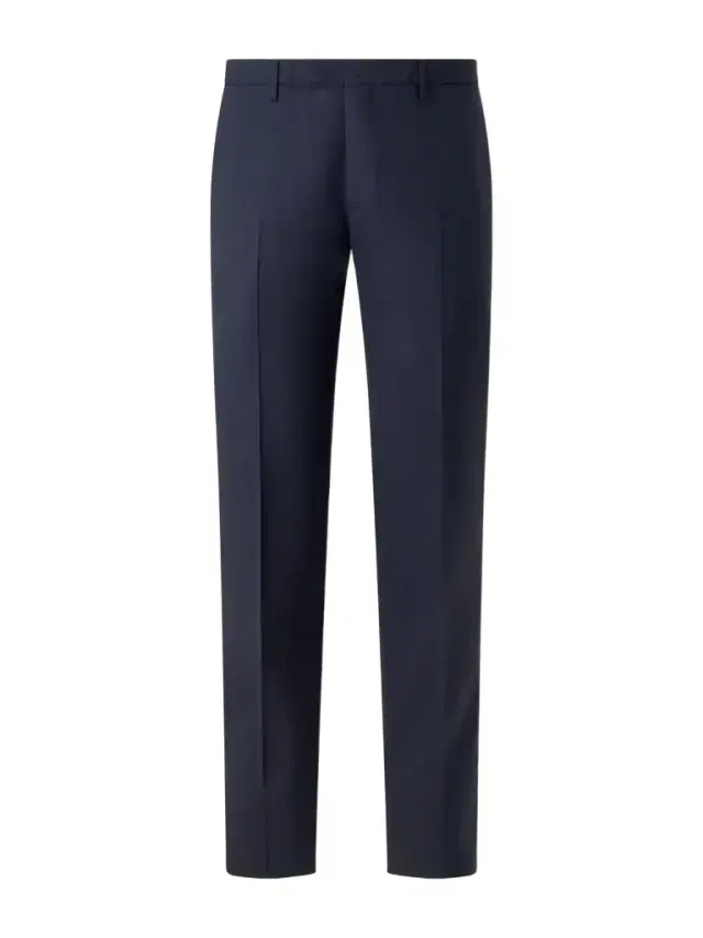 Straight-Leg Virgin Wool Trousers - Men Straight-Leg Virgin Wool Trousers - Men