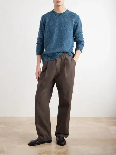 Folk Chain Mélange Wool-Blend Sweater - Men | Thumbnail 2 Folk Chain Mélange Wool-Blend Sweater - Men | Thumbnail 2