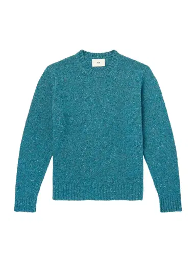Folk Chain Mélange Wool-Blend Sweater - Men | Thumbnail 1 Folk Chain Mélange Wool-Blend Sweater - Men | Thumbnail 1