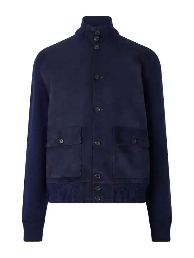 Suede and Cashmere Jacket - Men Suede and Cashmere Jacket - Men