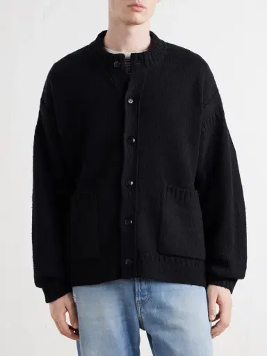Folk Knitted Cardigan - Men | Thumbnail 3 Folk Knitted Cardigan - Men | Thumbnail 3