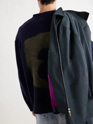Folk Slouch Wool-Blend Sweater - Men | Thumbnail 5 Folk Slouch Wool-Blend Sweater - Men | Thumbnail 5