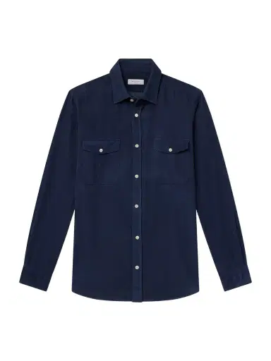 Boglioli Cotton-Corduroy Shirt - Men | Thumbnail 1 Boglioli Cotton-Corduroy Shirt - Men | Thumbnail 1