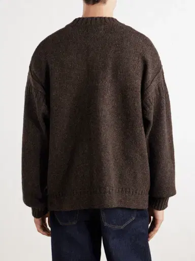 Folk Knitted Cardigan - Men | Thumbnail 4 Folk Knitted Cardigan - Men | Thumbnail 4