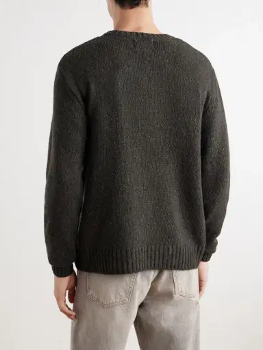 Folk Chain Mélange Wool-Blend Sweater - Men | Thumbnail 4 Folk Chain Mélange Wool-Blend Sweater - Men | Thumbnail 4