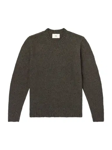 Folk Chain Mélange Wool-Blend Sweater - Men | Thumbnail 1 Folk Chain Mélange Wool-Blend Sweater - Men | Thumbnail 1