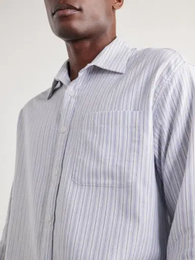 NN07 Deon Herringbone Organic Cotton Shirt - Men | Thumbnail 5 NN07 Deon Herringbone Organic Cotton Shirt - Men | Thumbnail 5
