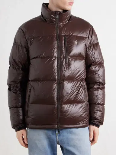 Polo Ralph Lauren Logo-Embroidered Quilted Recycled-Shell Hooded Down Jacket - Men | Thumbnail 6 Polo Ralph Lauren Logo-Embroidered Quilted Recycled-Shell Hooded Down Jacket - Men | Thumbnail 6