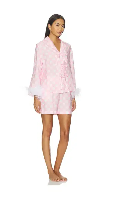 Sleeper The Bow Set With Shorts With Detachable Feathers | Thumbnail 2 Sleeper The Bow Set With Shorts With Detachable Feathers | Thumbnail 2