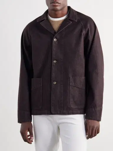 NN07 Aiko Organic Denim Blouson Jacket - Men | Thumbnail 3 NN07 Aiko Organic Denim Blouson Jacket - Men | Thumbnail 3
