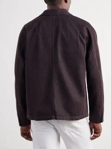 NN07 Aiko Organic Denim Blouson Jacket - Men | Thumbnail 4 NN07 Aiko Organic Denim Blouson Jacket - Men | Thumbnail 4