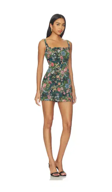 Amanda Uprichard Rhonda Romper | Thumbnail 2 Amanda Uprichard Rhonda Romper | Thumbnail 2
