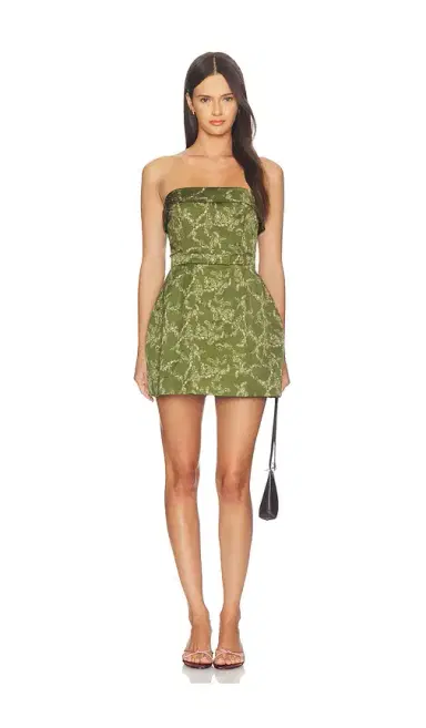 Amanda Uprichard Avalee Skort Romper | Thumbnail 1 Amanda Uprichard Avalee Skort Romper | Thumbnail 1