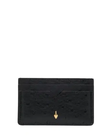Jacques Marie Mage Men's Theodore Ostrich Card Case | Thumbnail 1 Jacques Marie Mage Men's Theodore Ostrich Card Case | Thumbnail 1