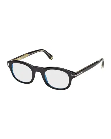 Tom Ford Men's T-Logo Acetate Round Eyeglasses | Thumbnail 1 Tom Ford Men's T-Logo Acetate Round Eyeglasses | Thumbnail 1