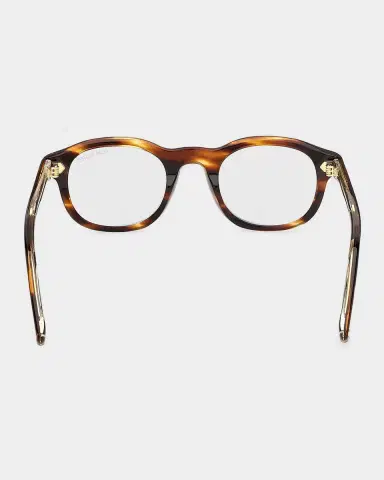 Tom Ford Men's T-Logo Acetate Round Eyeglasses | Thumbnail 3 Tom Ford Men's T-Logo Acetate Round Eyeglasses | Thumbnail 3