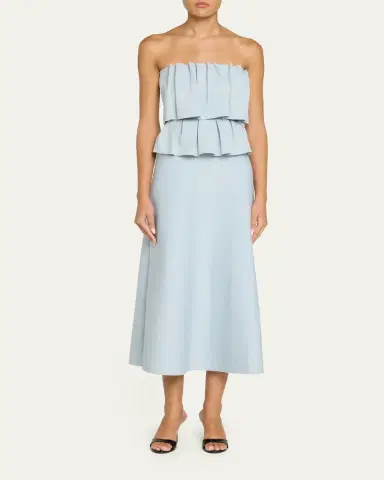 House of Dagmar Sculpted Tube Midi Dress | Thumbnail 2 House of Dagmar Sculpted Tube Midi Dress | Thumbnail 2