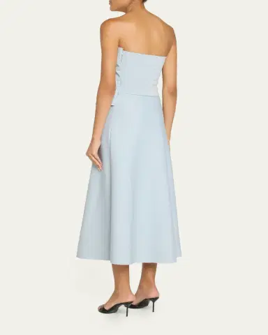 House of Dagmar Sculpted Tube Midi Dress | Thumbnail 3 House of Dagmar Sculpted Tube Midi Dress | Thumbnail 3