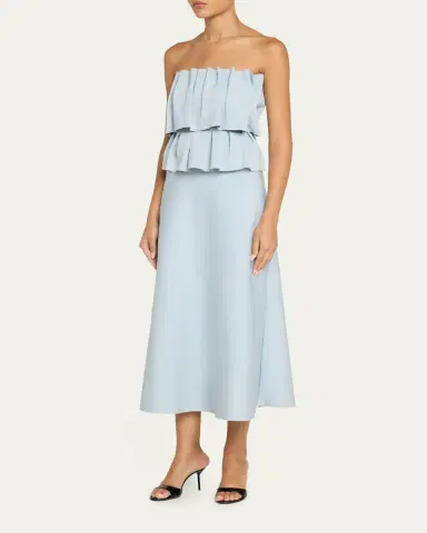 House of Dagmar Sculpted Tube Midi Dress | Thumbnail 4 House of Dagmar Sculpted Tube Midi Dress | Thumbnail 4