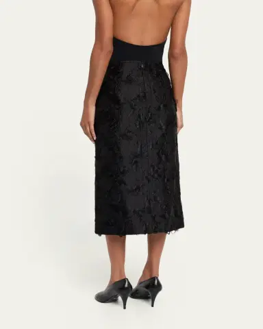 Proenza Schouler Dalma Chrysanthemum Jacquard Skirt | Thumbnail 3 Proenza Schouler Dalma Chrysanthemum Jacquard Skirt | Thumbnail 3