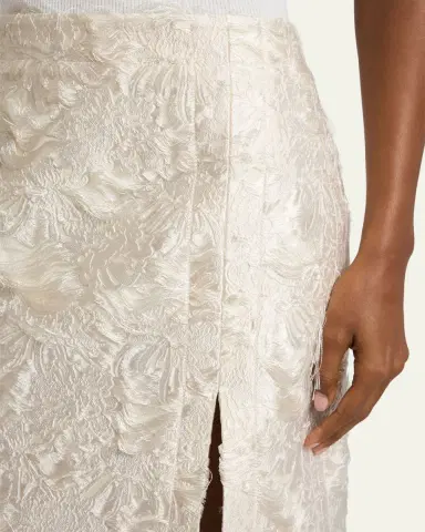 Proenza Schouler Dalma Chrysanthemum Jacquard Skirt | Thumbnail 9 Proenza Schouler Dalma Chrysanthemum Jacquard Skirt | Thumbnail 9
