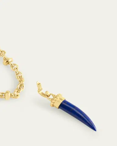 Anabel Aram Jewelry Forza Stone Horn Charm, Lapis Lazuli | Thumbnail 5 Anabel Aram Jewelry Forza Stone Horn Charm, Lapis Lazuli | Thumbnail 5