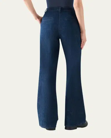 Akris punto Celia Denim Winter Pants | Thumbnail 3 Akris punto Celia Denim Winter Pants | Thumbnail 3