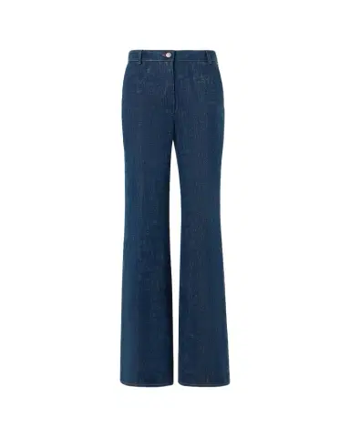 Akris punto Celia Denim Winter Pants | Thumbnail 1 Akris punto Celia Denim Winter Pants | Thumbnail 1