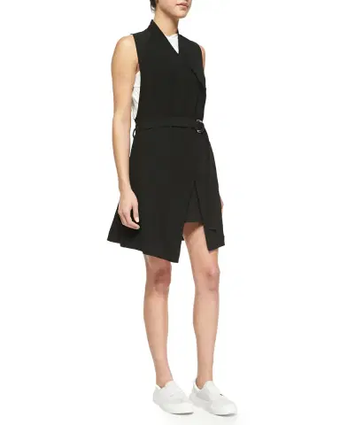Rickie Freeman for Teri Jon Beaded Draped Crepe Dress | Thumbnail 7 Rickie Freeman for Teri Jon Beaded Draped Crepe Dress | Thumbnail 7