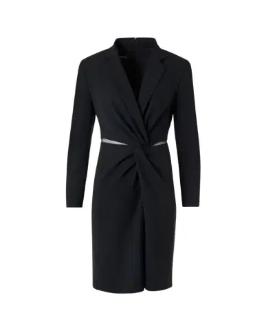 Akris Twisted Waist Cutout Blazer Dress | Thumbnail 1 Akris Twisted Waist Cutout Blazer Dress | Thumbnail 1