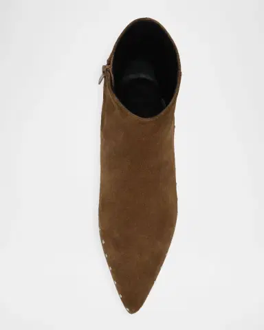 Vince 40mm August Studded Suede Ankle Boots | Thumbnail 5 Vince 40mm August Studded Suede Ankle Boots | Thumbnail 5