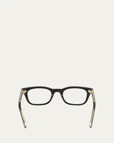 TOM FORD Men's Acetate Square Blue-Block Optical Frames | Thumbnail 4 TOM FORD Men's Acetate Square Blue-Block Optical Frames | Thumbnail 4