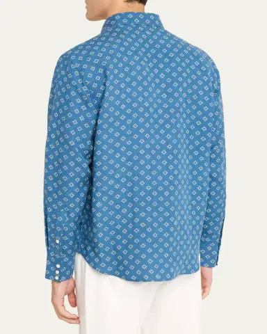 Ralph Lauren Purple Label Men's Wendover Bandana Western Shirt | Thumbnail 3 Ralph Lauren Purple Label Men's Wendover Bandana Western Shirt | Thumbnail 3