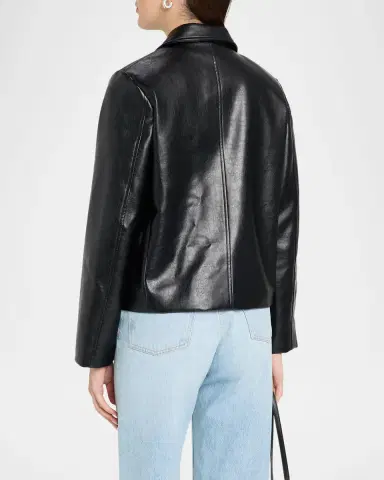 rag & bone Finley Faux Leather Jacket | Thumbnail 3 rag & bone Finley Faux Leather Jacket | Thumbnail 3