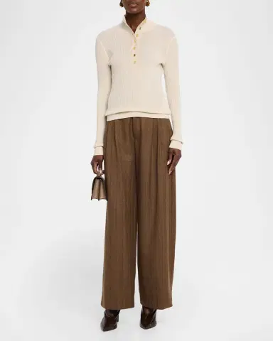 rag & bone Lucy Ribbed Henley | Thumbnail 2 rag & bone Lucy Ribbed Henley | Thumbnail 2