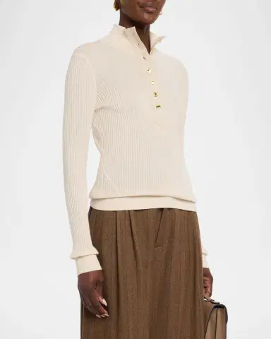 rag & bone Lucy Ribbed Henley | Thumbnail 4 rag & bone Lucy Ribbed Henley | Thumbnail 4