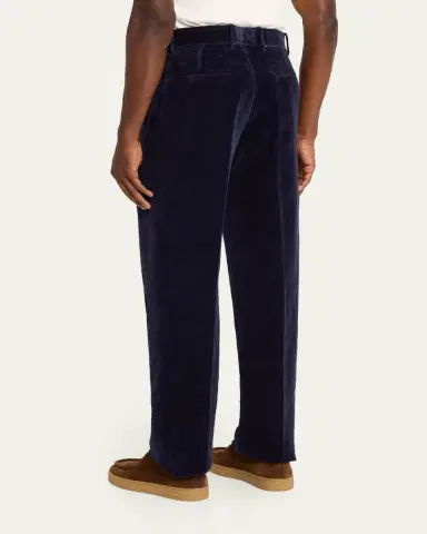 Jil Sander Cotton-Linen Velvet Trousers | Thumbnail 3 Jil Sander Cotton-Linen Velvet Trousers | Thumbnail 3