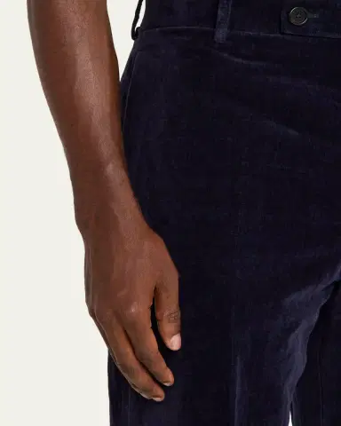 Jil Sander Cotton-Linen Velvet Trousers | Thumbnail 5 Jil Sander Cotton-Linen Velvet Trousers | Thumbnail 5