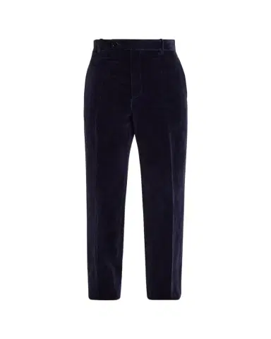 Jil Sander Cotton-Linen Velvet Trousers | Thumbnail 1 Jil Sander Cotton-Linen Velvet Trousers | Thumbnail 1
