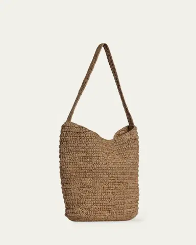 The Row Alma Woven Raffia Shoulder Bag | Thumbnail 2 The Row Alma Woven Raffia Shoulder Bag | Thumbnail 2