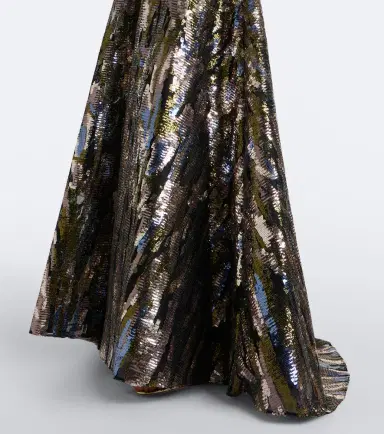 Elie Saab Embellished silk-blend bustier gown | Thumbnail 5 Elie Saab Embellished silk-blend bustier gown | Thumbnail 5