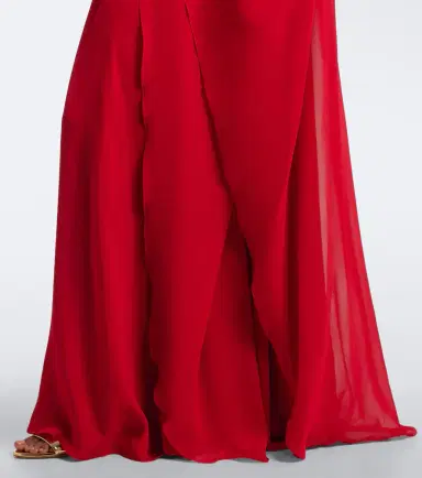 Elie Saab Silk chiffon kaftan | Thumbnail 3 Elie Saab Silk chiffon kaftan | Thumbnail 3