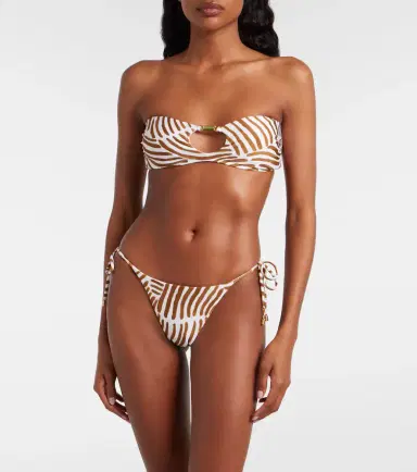 ViX Paula Hermanny Pam printed bandeau bikini top | Thumbnail 4 ViX Paula Hermanny Pam printed bandeau bikini top | Thumbnail 4