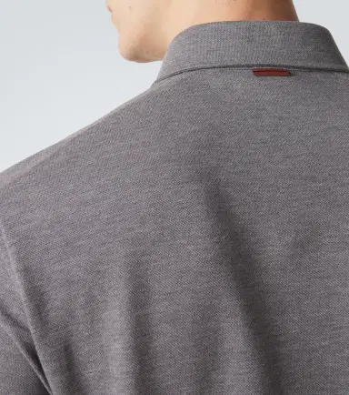 Zegna Cotton piqué polo shirt | Thumbnail 6 Zegna Cotton piqué polo shirt | Thumbnail 6