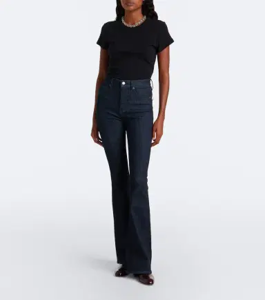 Veronica Beard Beverly flared jeans | Thumbnail 2 Veronica Beard Beverly flared jeans | Thumbnail 2