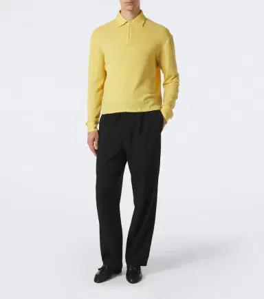 The Row Reyes cashmere and silk polo sweater | Thumbnail 4 The Row Reyes cashmere and silk polo sweater | Thumbnail 4